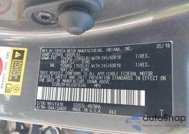 5TDBZRFH9JS878346: 43453375