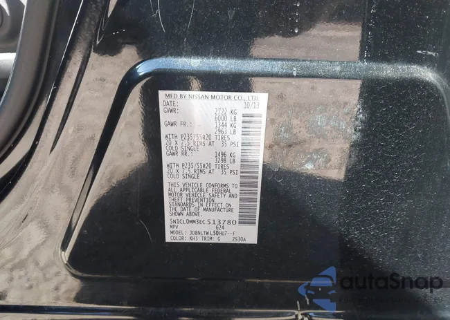 5N1CL0MM3EC513780: 43454582