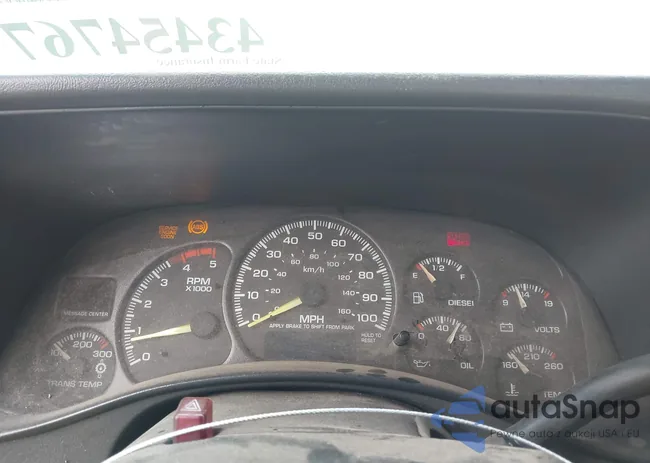 1GCHK23171F109356: 43454767