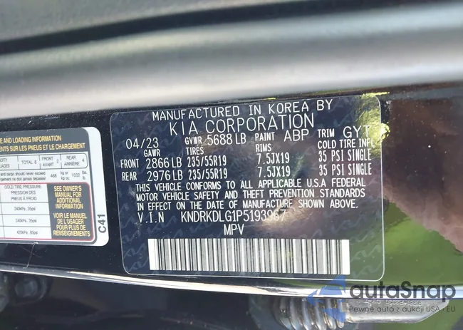 KNDRKDLG1P5193967: 43454335