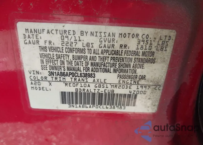 3N1AB6AP0CL638983: 43455636