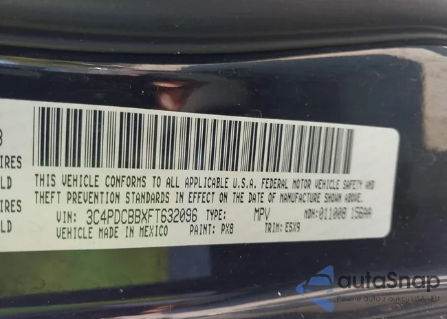 3C4PDCBBXFT632096: 43455643