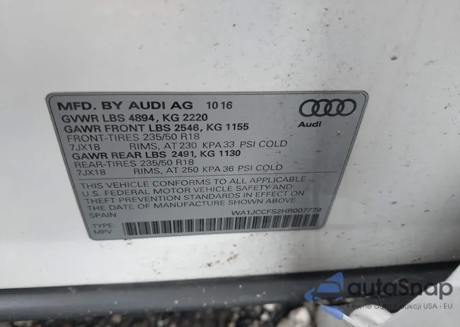 WA1JCCFS2HR007779: 43456066