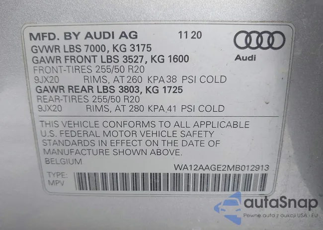 WA12AAGE2MB012913: 43455155