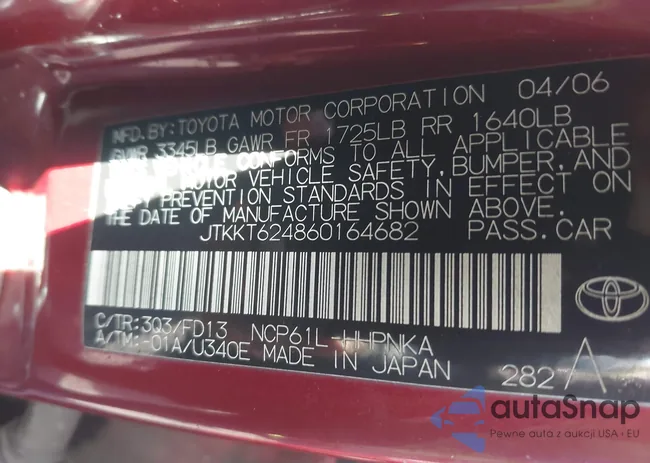 JTKKT624860164682: 43455159