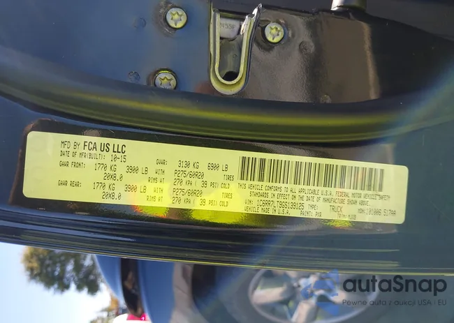 1C6RR7LT9GS139125: 43455429