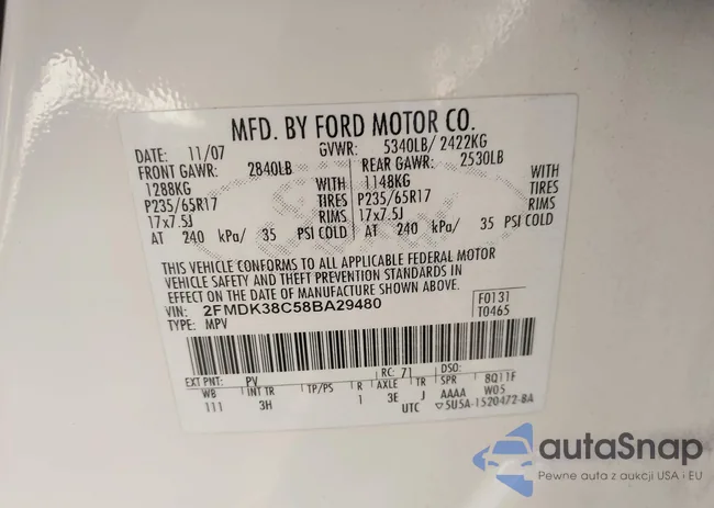 2FMDK38C58BA29480: 43455466