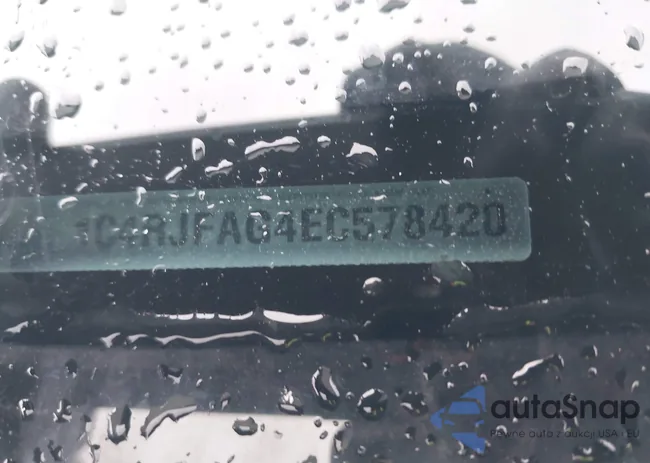 1C4RJFAG4EC578420: 43456766