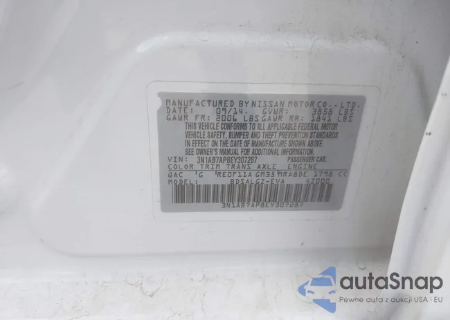 3N1AB7AP8EY307287: 43456192