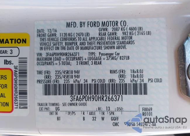 3FA6P0H90HR266371: 43456226