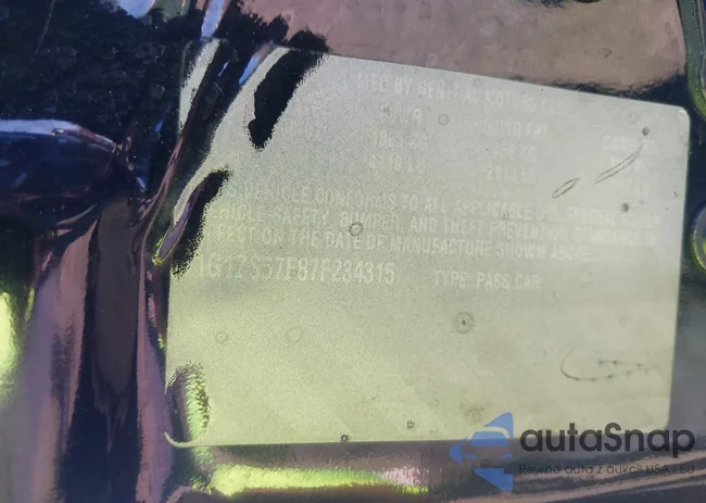 1G1ZS68N77F273702: 43457616