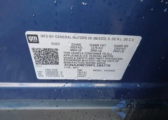 3GNAXNEG9PL184779: 43458055