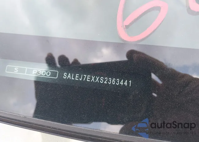 SALEJ7EXXS2363441: 43457339