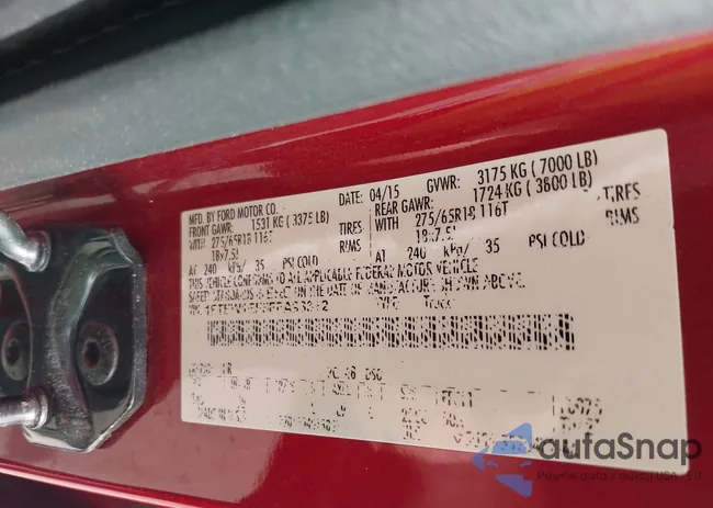 1FTEW1EF5FFA98312: 43458794