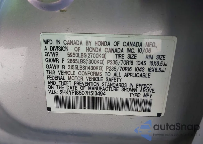 2HKYF18507H513494: 43458796