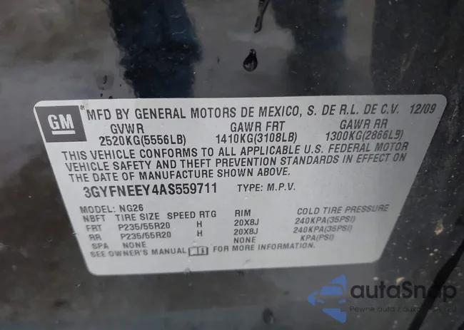 3GYFNEEY4AS559711: 43458865