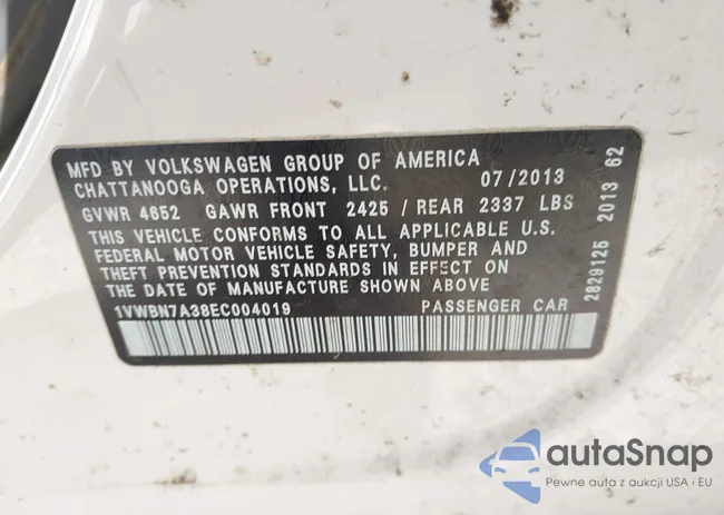 1VWBN7A38EC004019: 43459066