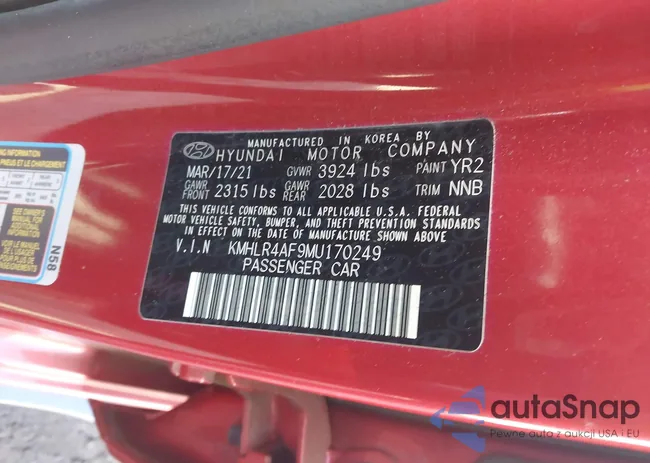 KMHLR4AF9MU170249: 43458137