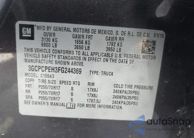 3GCPCPEH3FG244369: 43458288