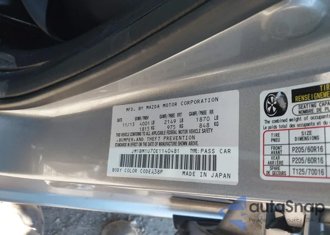 JM1BM1U70E1140481: 43459519