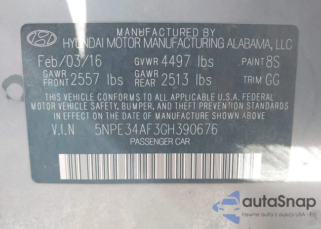 5NPE34AF3GH390676: 43459779