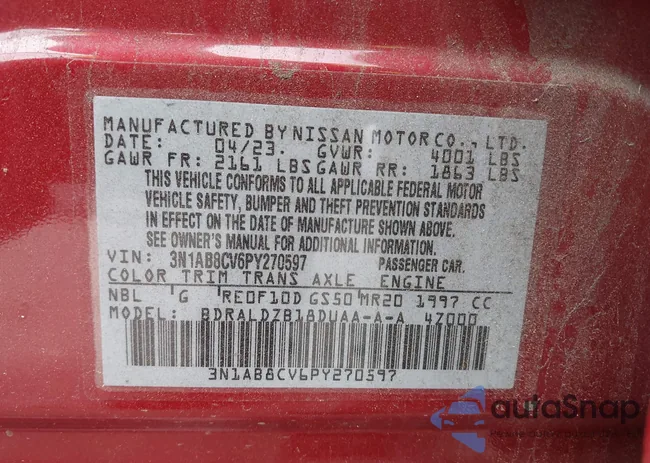 3N1AB8CV6PY270597: 43459167