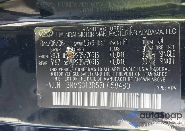 5NMSG13D57H058480: 43459326