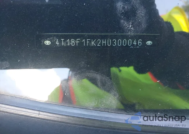 4T1BF1FK2HU300046: 43460871