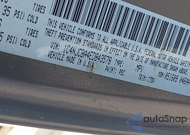 1C4NJCBA4ED843578: 43461050