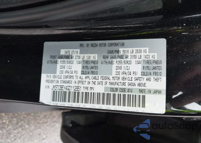 JM3TCBEY4G0112851: 43461648