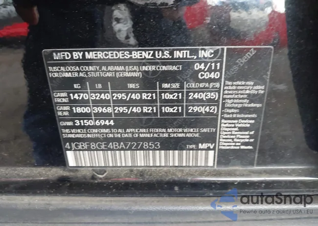 4JGBF8GE4BA727853: 43461784