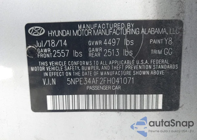 5NPE34AF2FH041071: 43461843