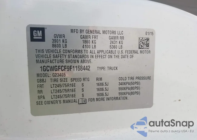 1GCWGFCF9F1168442: 43461853