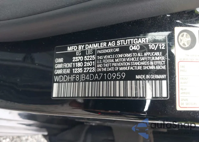 WDDHF8JB4DA710959: 43461149