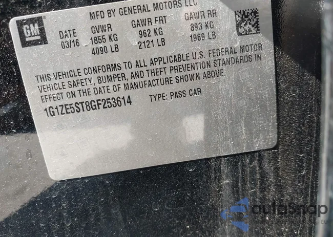 1G1ZE5ST8GF253614: 43461208