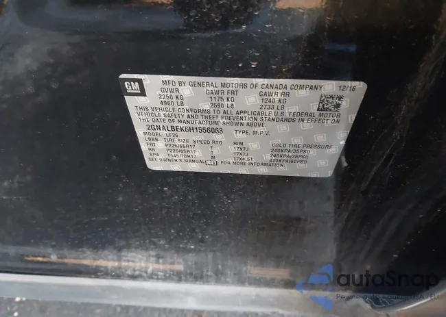 2GNALBEK6H1556063: 43462704