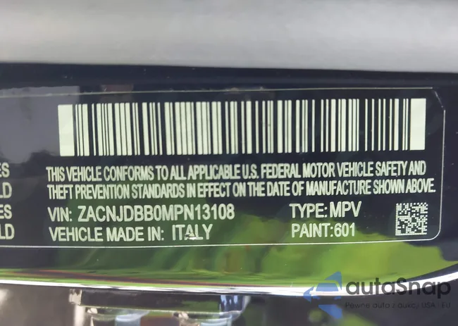 ZACNJDBB0MPN13108: 43462880