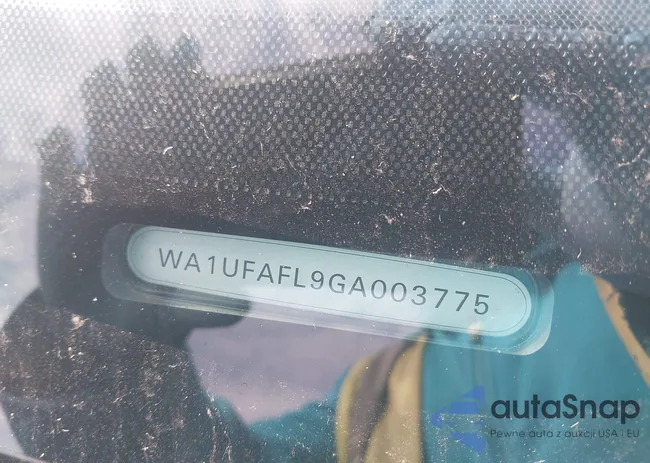 WA1UFAFL9GA003775: 43462917