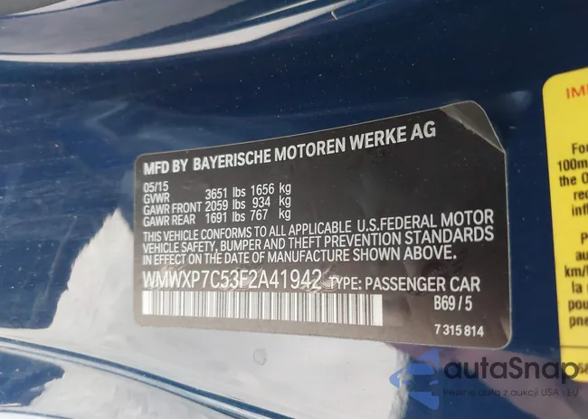 WMWXP7C53F2A41942: 43462178