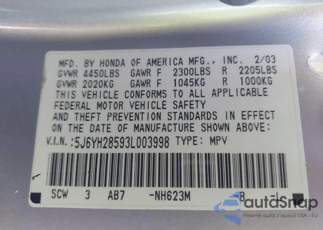 5J6YH28593L003998: 43462270