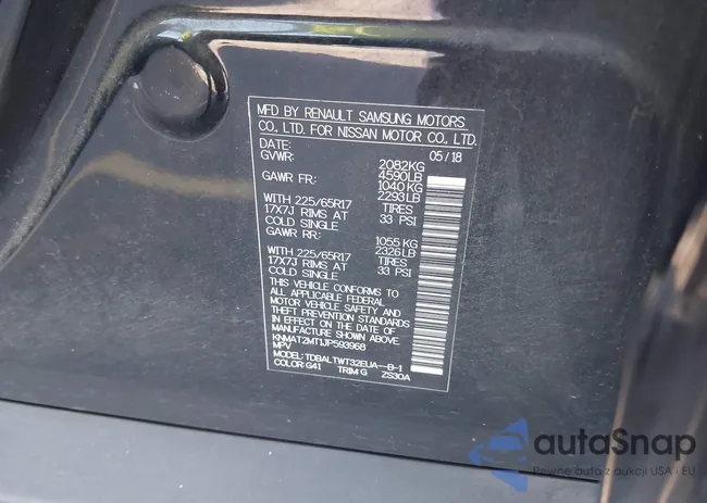 KNMAT2MT1JP593968: 43464026