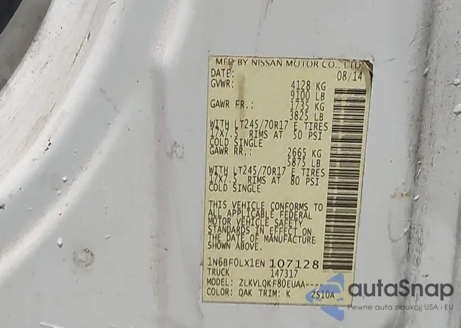 1N6BF0LX1EN107128: 43464899