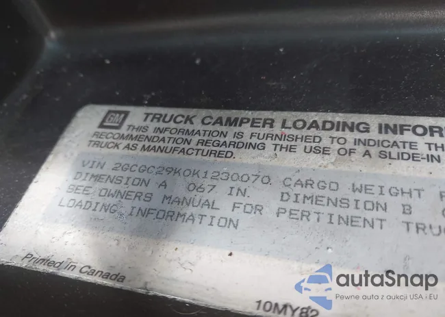 2GCGC29K0K1230070: 43464918