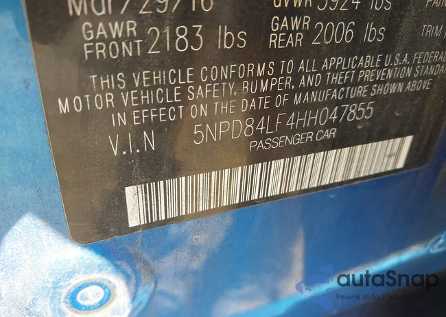 5NPD84LF4HH047855: 43464995