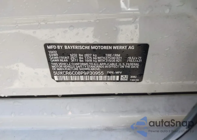 5UXCR6C08P9P30955: 43465069