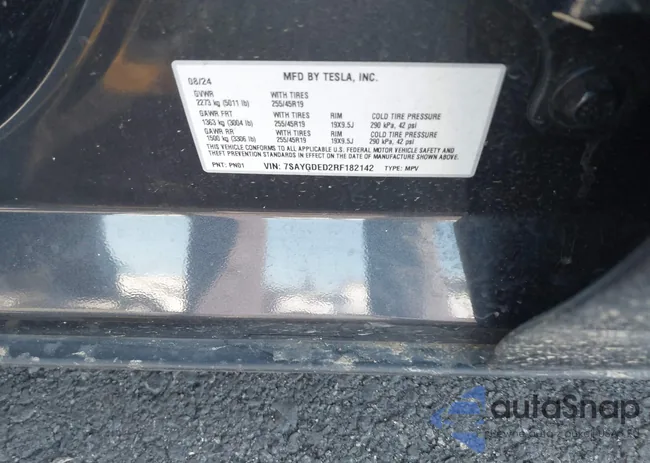 7SAYGDED2RF182142: 43464166