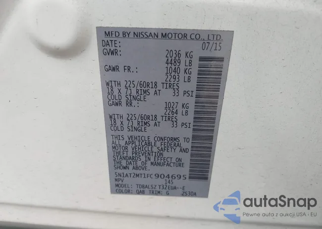 5N1AT2MT1FC904695: 43464481