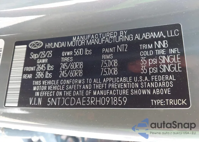 5NTJCDAE3RH091859: 43465536