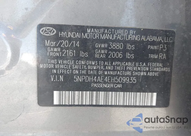 5NPDH4AE4EH509935: 43465851