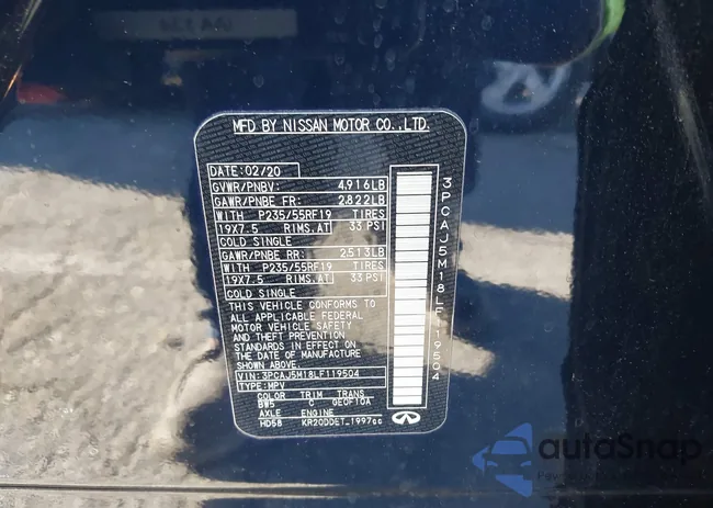 3PCAJ5M18LF119504: 43465981